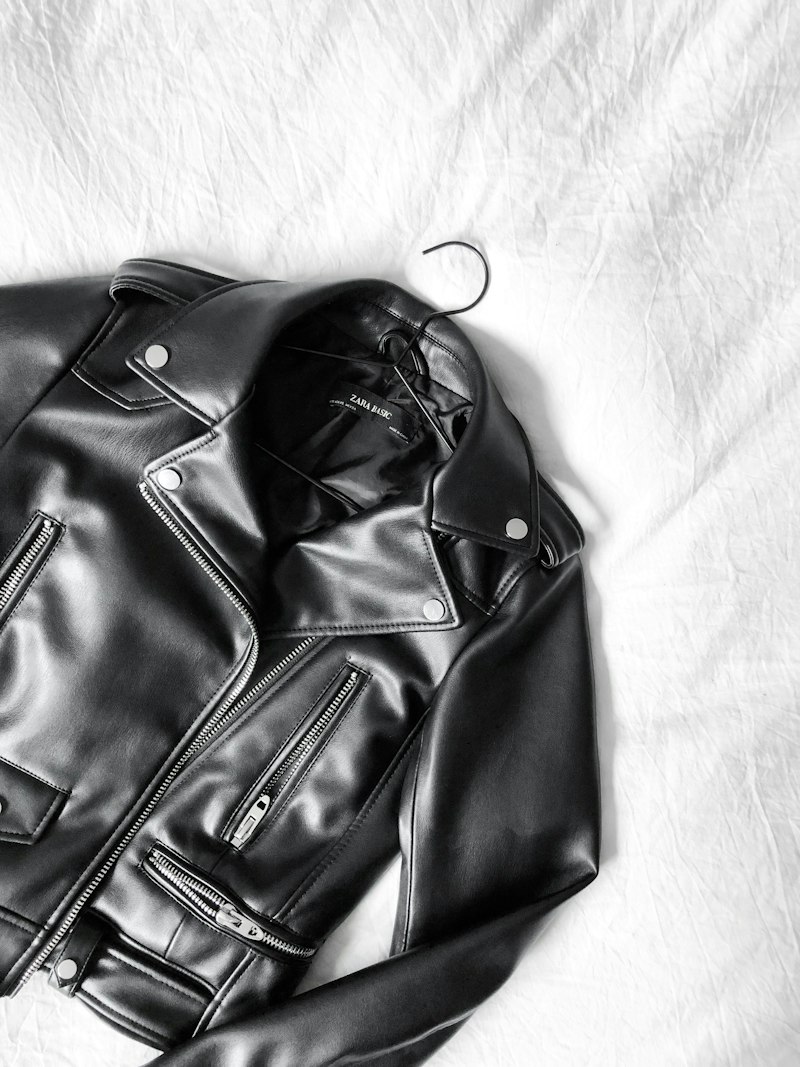 Xinji Genuine Lambskin Leather Biker Jacket & Shearling Coat